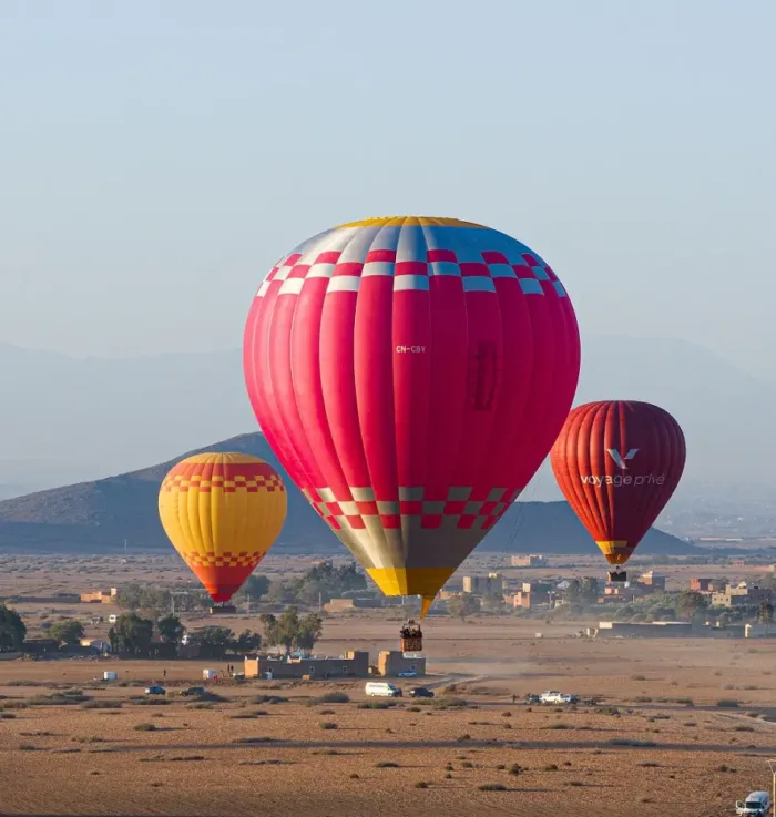 Hot air balloon in Agadir​